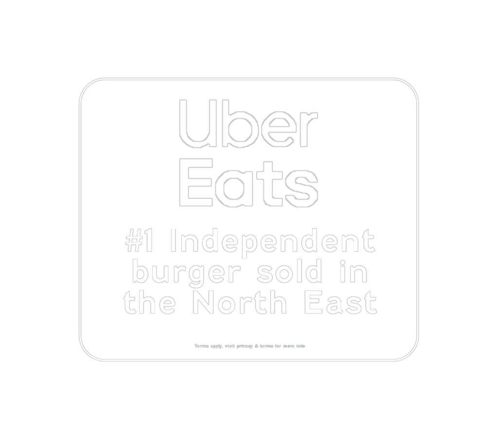 Uber Eats Best Burger North East